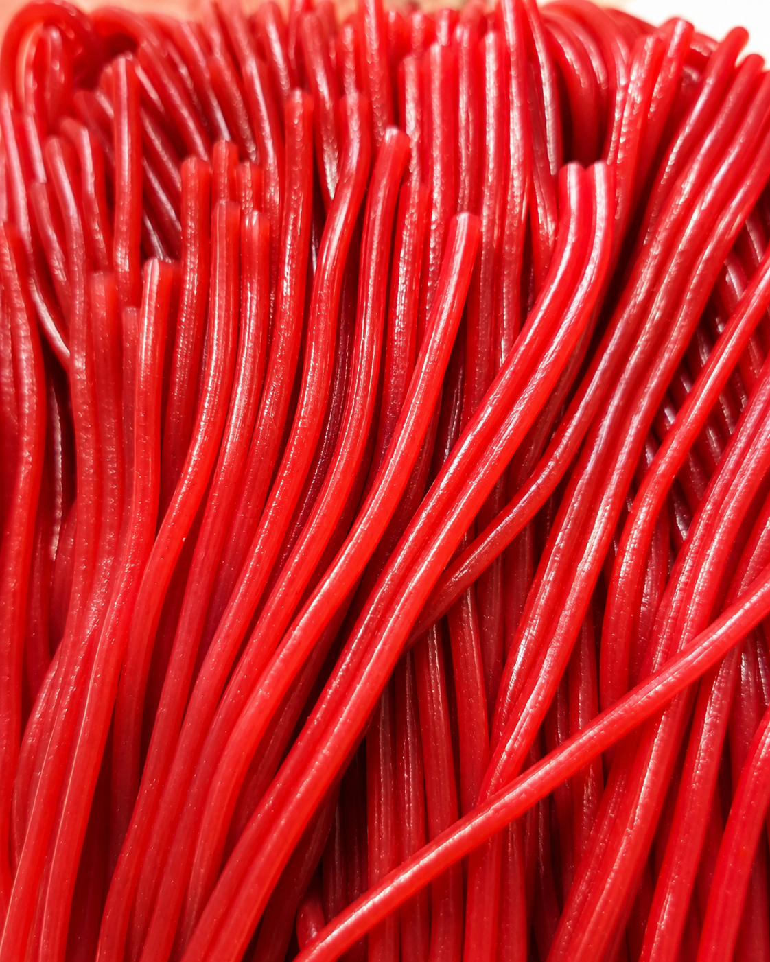 Lassos Lisses Fraise (lot de 10)