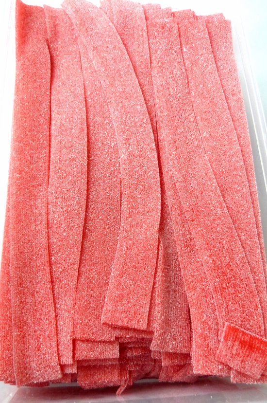 Rubans Fraise Acides ( x10 )