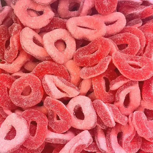 Anneaux Sucrés Fraise ( 100g )
