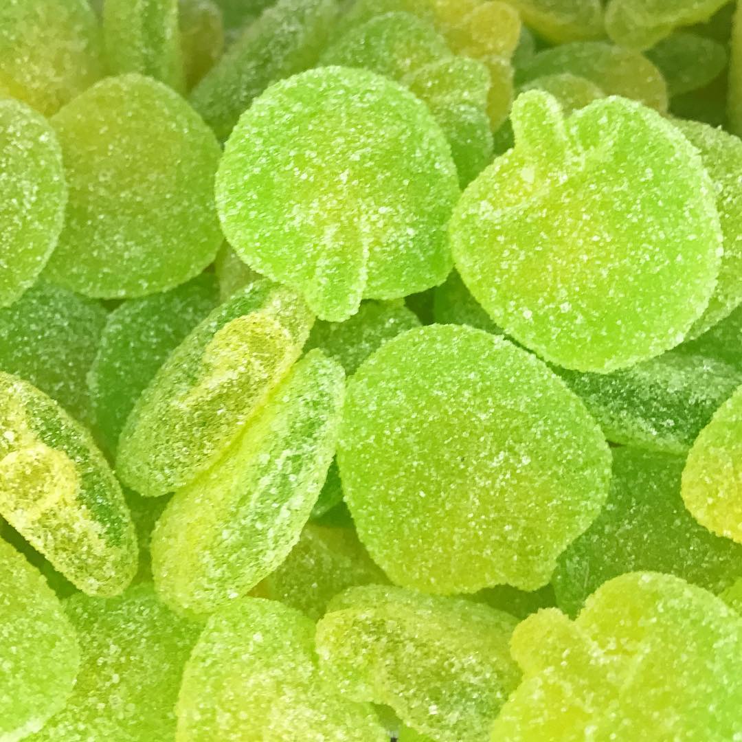 Pommes Vertes Sucrées ( 100g )