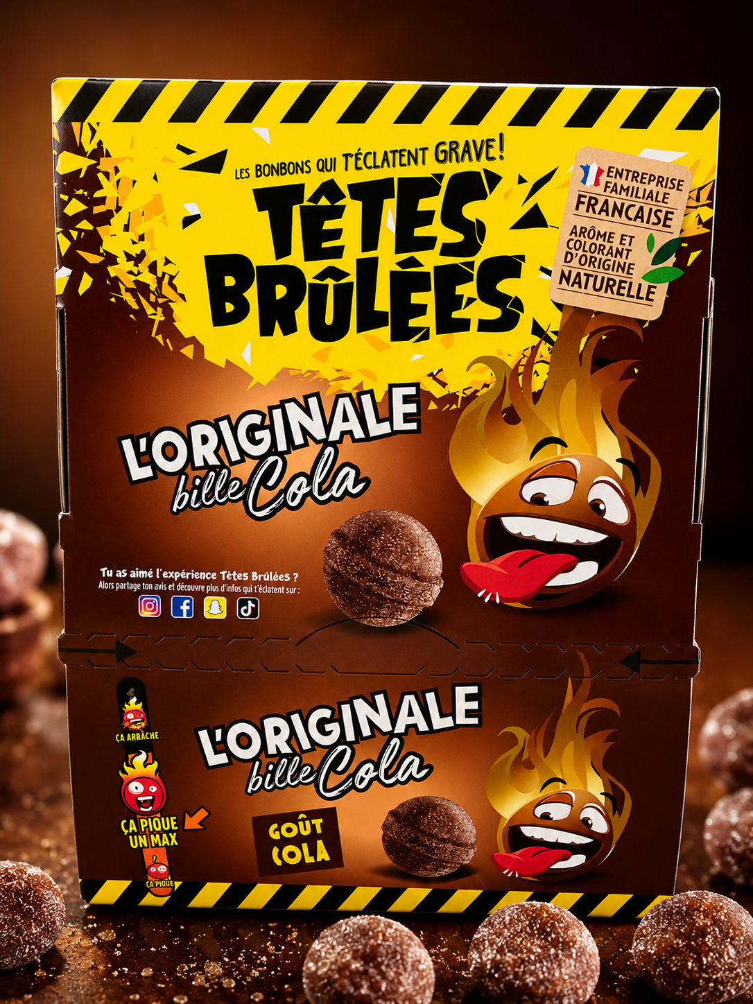 Tête Brulée Cola (à l'unité)